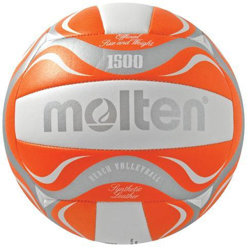 Molten - BV1500 Beach Volleyball - Orange - Sports Grade