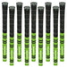 9 Shappro Dual Compound Golf Grips – Green - Sports Grade