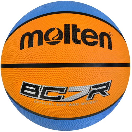 Molten - Bcr2 Series Basketball - Orange/Cyan - Sports Grade