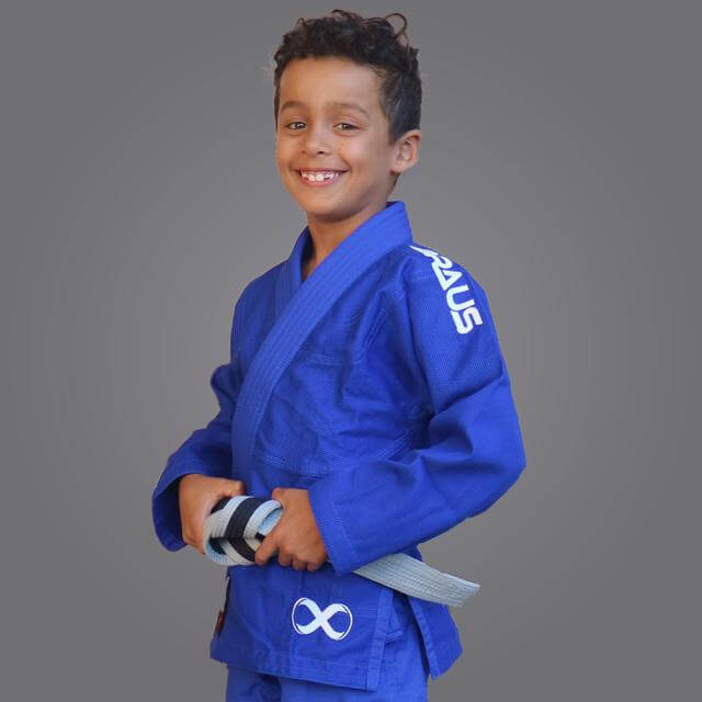 Braus Fight - Blue Premier Gi + Bag – Kids - Sports Grade