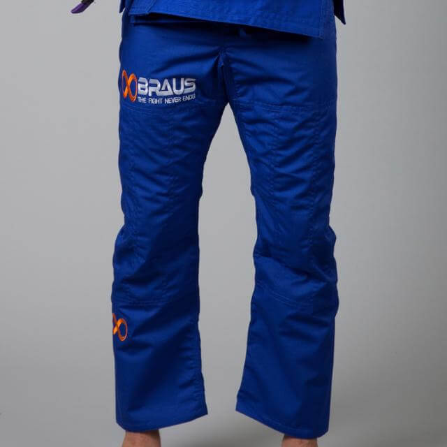 Braus Fight - Women’s Blue Jiu Jitsu Pants – Ripstop - Sports Grade