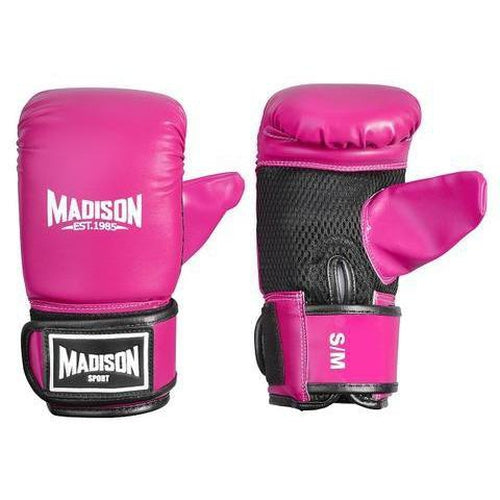 Madison Contender Boxing Mitts - Pink Boxing - Sports Grade