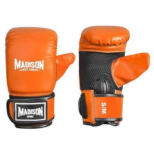 Madison Contender Boxing Mitts - Orange Boxing - Sports Grade