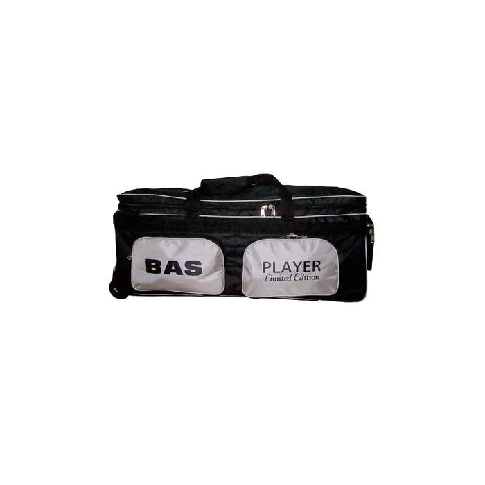 Bas Cricket Bag Player Edition Wheelie Black - Sports Grade
