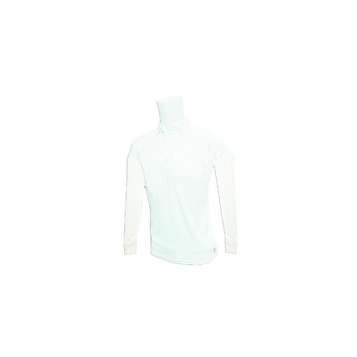Bas Cricket Shirt White Long Sleeve - Sports Grade