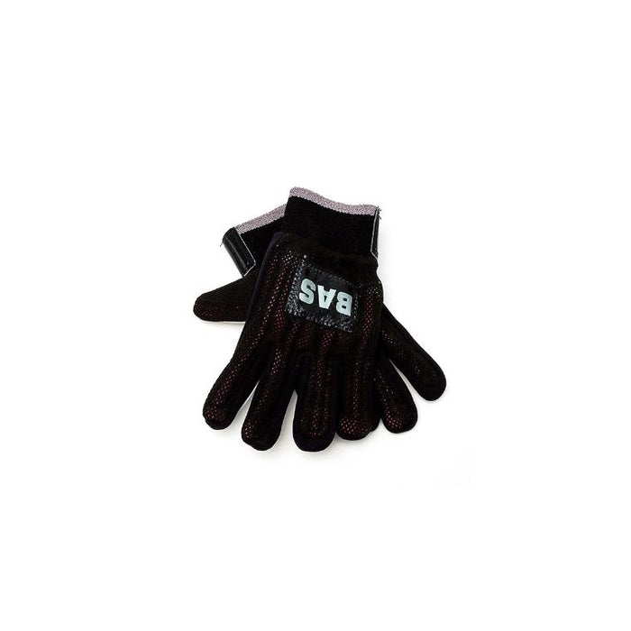 Bas Indoor Batting Glove Leather Palm - Sports Grade