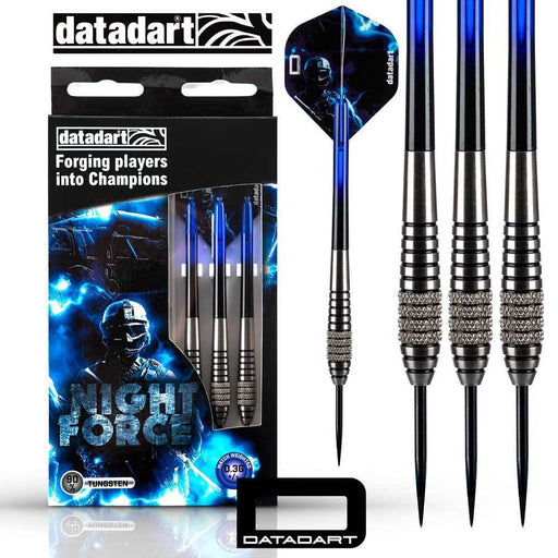 Datadart Night Force Darts 26g – 90% Tungsten - Sports Grade