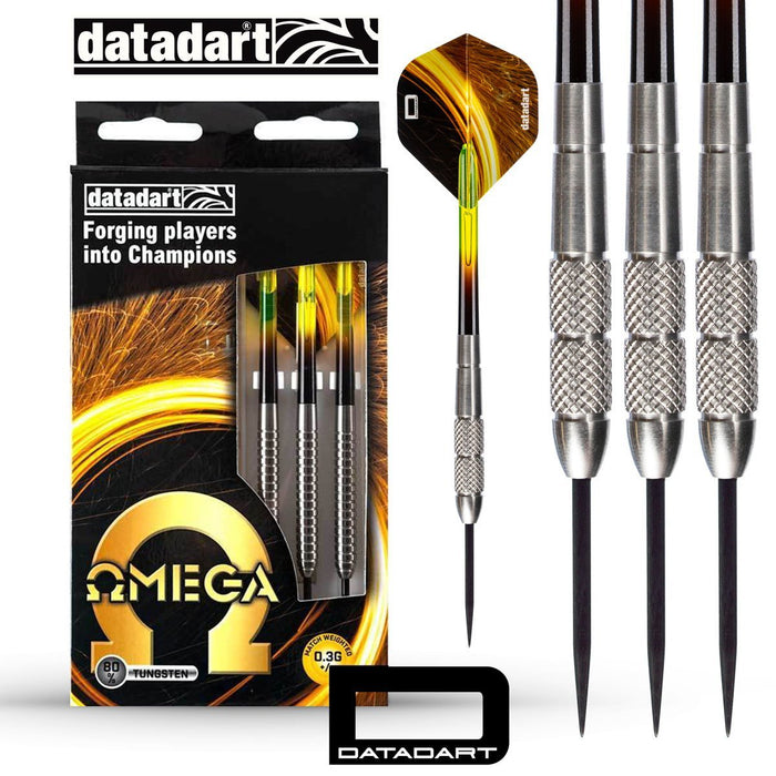 Datadart Omega Darts 24g Knurled - 80% Tungsten - Sports Grade