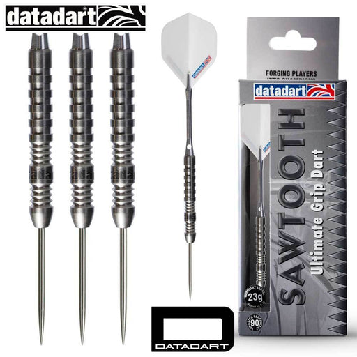 Datadart Sawtooth Darts 25g - 90% Tungsten - Sports Grade