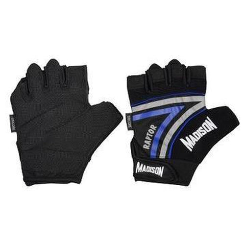 Madison Raptor Mens Fitness Gloves - Blue - Sports Grade