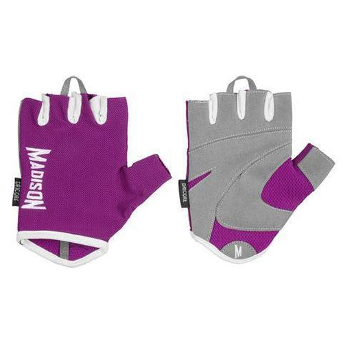 Madison Destiny Womens Fitness Gloves - Purple - Sports Grade