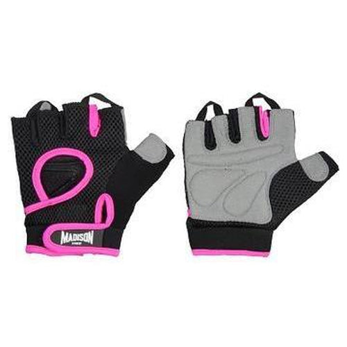 Madison Motivate Womens Fitness Gloves - Pink - Sports Grade