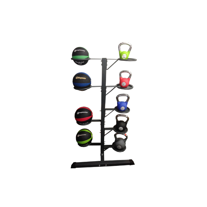 Ringmaster Medicine Ball And Kettle Bell Stand - Sports Grade