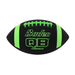 Baden Qb Composite American Football - Black/neon Green - Sports Grade