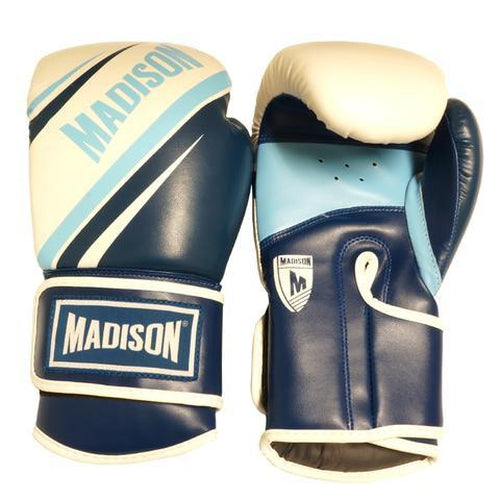 Madison Galaxy Boxing Gloves - Blue Boxing - Sports Grade