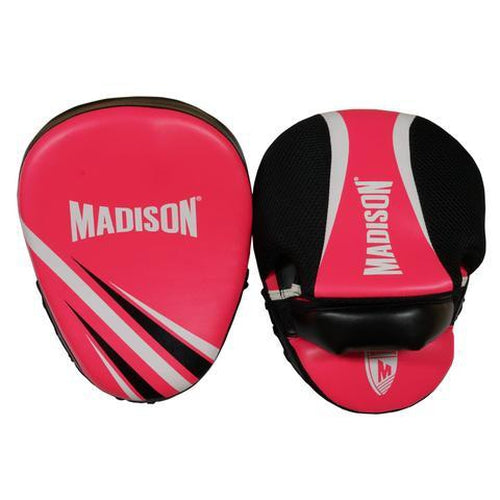 Madison Galaxy Focus Mitts - Pink Boxing - Sports Grade