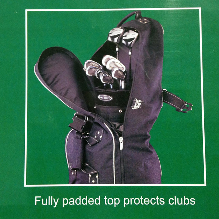 Golf Bag Travel Cover On Wheels - Sports Grade