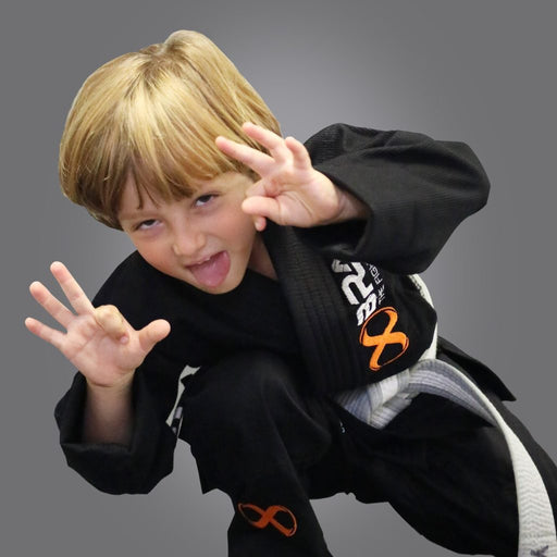Braus Fight - Black Pro Light Gi + Bag – Littlies (Under 6 Years Old) - Sports Grade