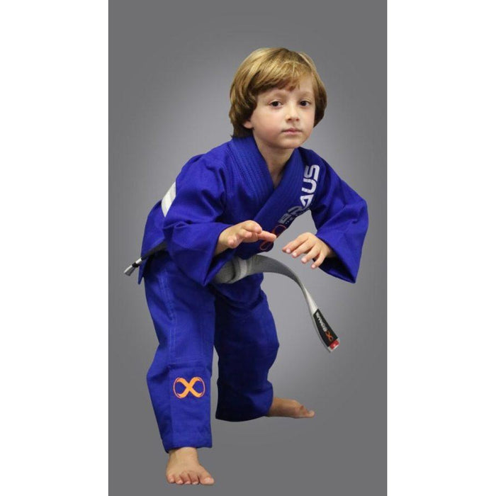 Braus Fight - Blue Pro Light Gi + Bag – Littlies (Under 6 Years Old) - Sports Grade