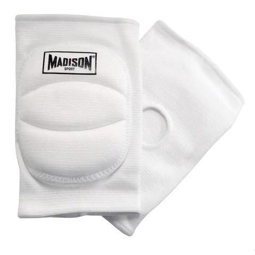 Madison Volleyball Knee Pads - White - Sports Grade