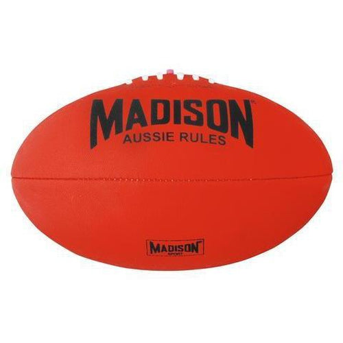 Madison Australian Rules Football - Red - Sports Grade