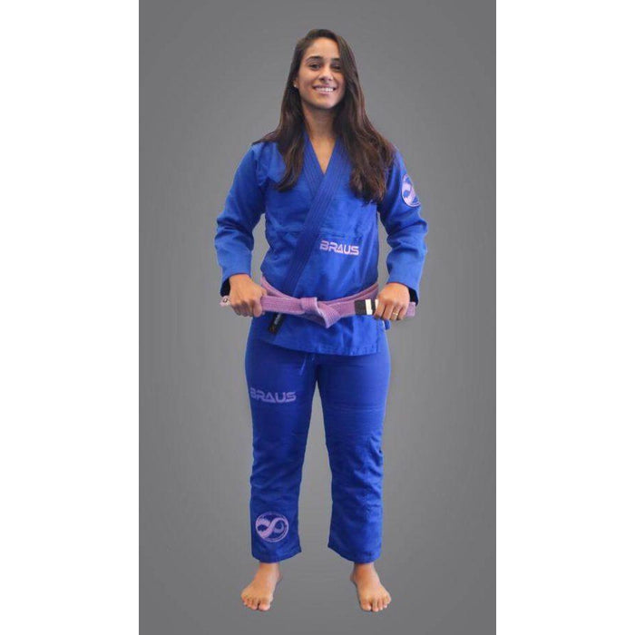 Braus Fight - Octopus – Women’s Blue Jiu Jitsu Gi - Sports Grade