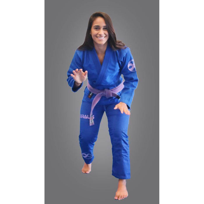 Braus Fight - Octopus – Women’s Blue Jiu Jitsu Gi - Sports Grade