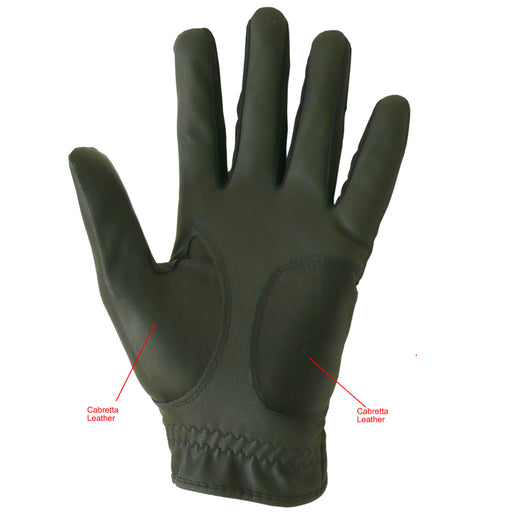 ONYX Ladies Golf Glove Left Hand Black - Sports Grade