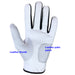 ONYX Mens Golf Glove Left Hand White - Sports Grade