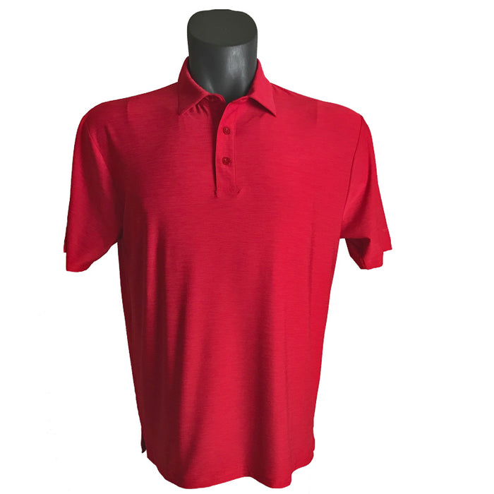Onyx Sierra Mens Golf Shirt | Golf Polo | Red - Sports Grade