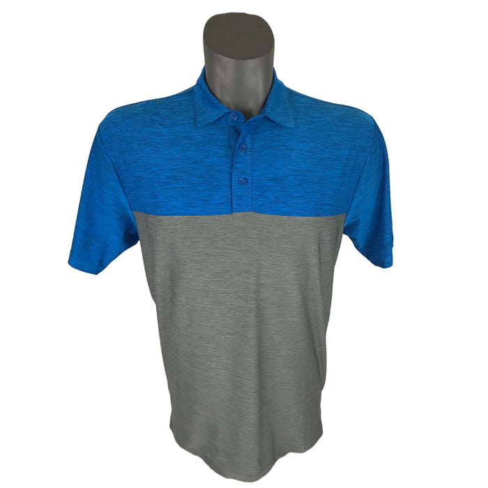 Onyx Sierra Mens Golf Shirt | Golf Polo | Royal-Grey - Sports Grade