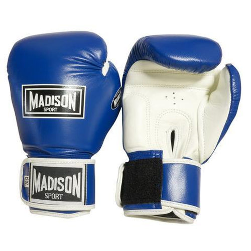 Madison Pro Sparring Gloves - Blue Boxing - Sports Grade