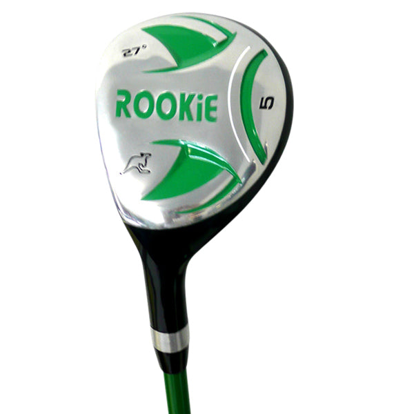 Rookie Kids Golf Set LH | 7Pce Green 7 to 10 YRS - Sports Grade