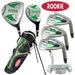 Rookie Kids Golf Set RH | 7Pce Green 7 to 10 YRS - Sports Grade