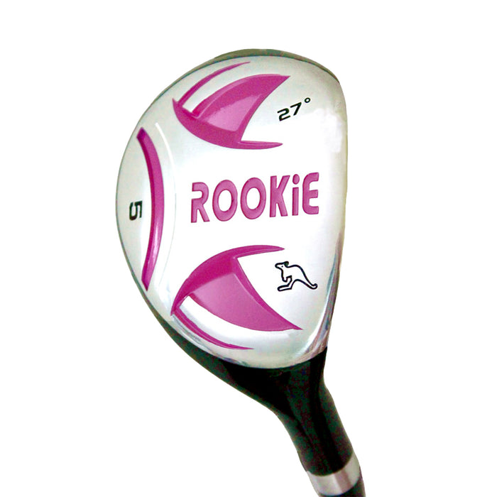 Rookie Kids Golf Set RH | 7Pce Pink 7 to 10 YRS - Sports Grade