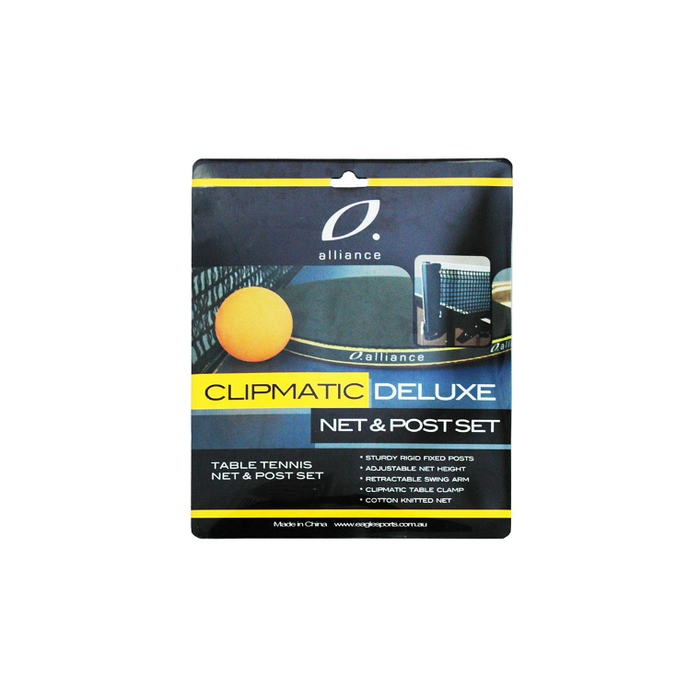 Alliance Clipmatic Deluxe Net And Post Set - Sports Grade