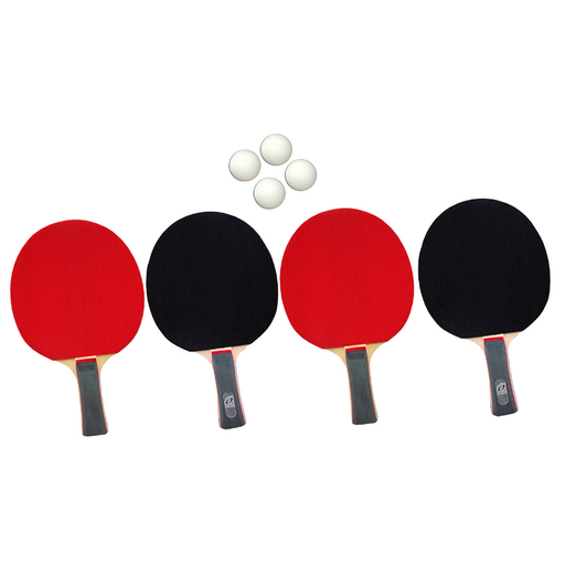 Alliance 4 Player Bat And Ball Table Tennis Set - Sports Grade
