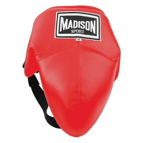 Madison Abdominal Protector - Red Boxing - Sports Grade
