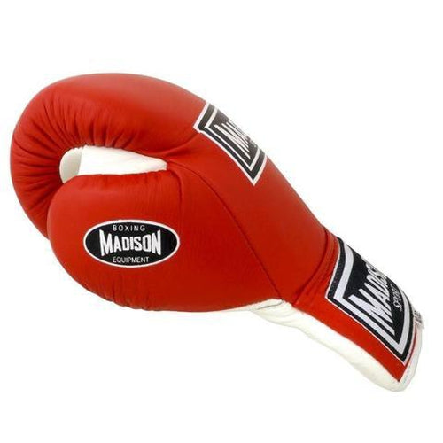 Madison Pro Fighting Glove - Red Boxing - Sports Grade
