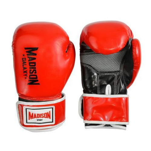 Madison Galaxy Training Gloves - Red Boxing - Sports Grade
