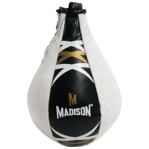 Madison XL Two-Tone Speedball - White Boxing - Sports Grade