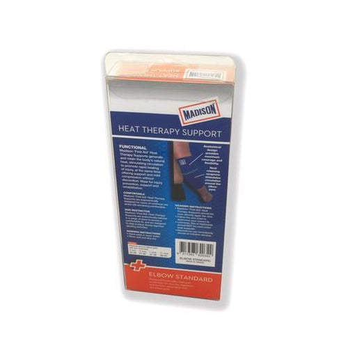 Madison Elbow Heat Therapy - Blue - Sports Grade