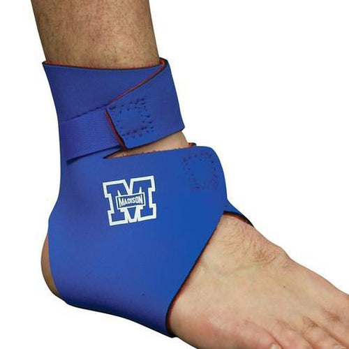 Madison Adjustable Ankle Heat Therapy - Blue - Sports Grade