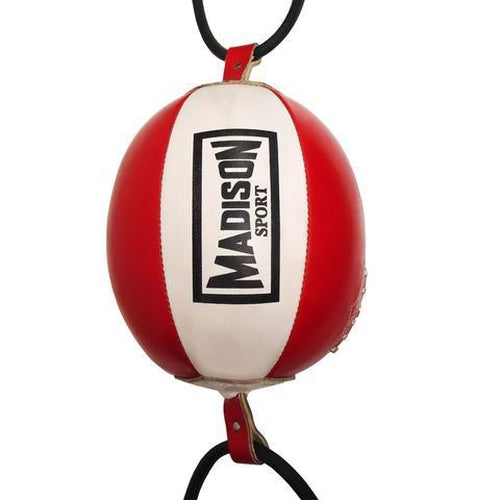 Madison Deluxe Floor to Ceiling Punch Ball Boxing + Straps - Sports Grade