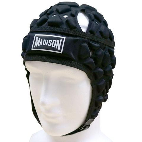 Madison Scorpion Headguard - Black Rugby League NRL - Sports Grade