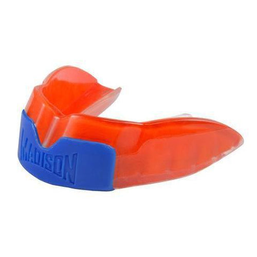 Madison Magnum Pro Mouthguard - Red/Clear/Blue Rugby League NRL - Sports Grade