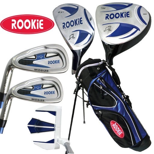 Rookie Kids Golf Set LH | 6Pce Blue 4 to 7 YRS - Sports Grade