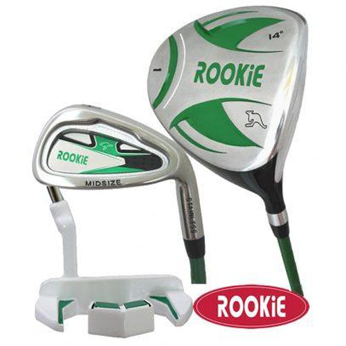 Rookie Junior Golf Set RH | 3Pce Green 7 to 10 YRS - Sports Grade